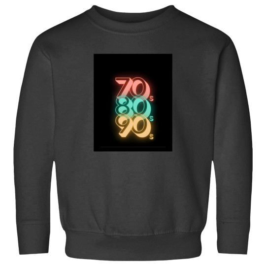 Discover 70 S 80 S 90 S Glow Sweatshirts