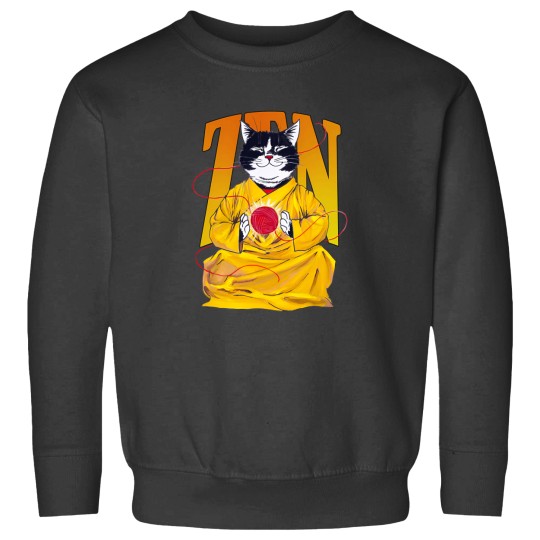 Discover Keep Calm And Meowditate Zen Version Sweatshirts