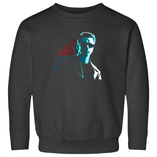 Discover 80'S Heroes T 101 Black Sweatshirts