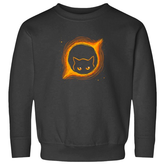 Discover Chaos Origin A Cat Space Design Sweatshirts