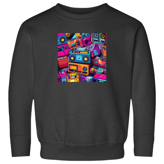 Discover 80S Boombox Pop Culture Sweatshirts