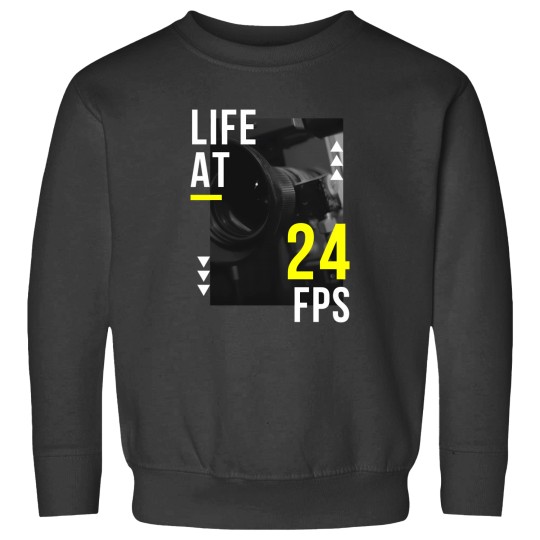 Discover Life At 24 Fps Sweatshirts