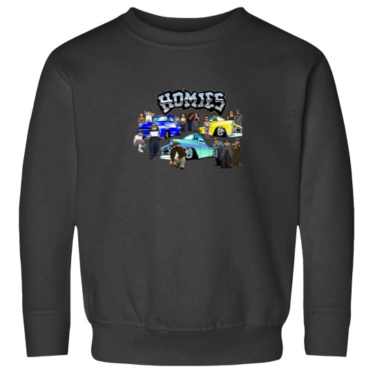 Discover Lil Homies Cholo Lowriders Essential Sweatshirts