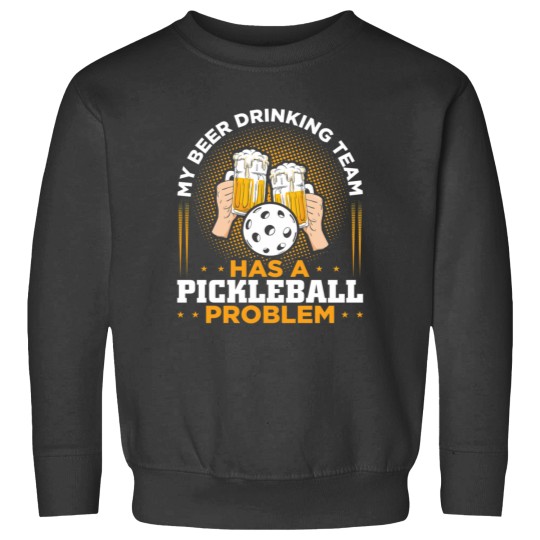 Discover My Beer Drinking Team Pickleball Player Gift Sweatshirts