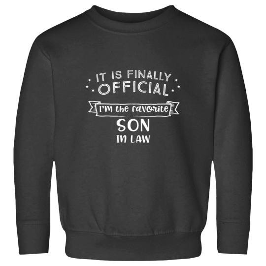 Discover Favorite Son In Law Novelty Gifts Sweatshirts