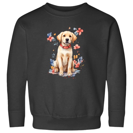 Discover Labrador Love In Bloom Sweatshirts