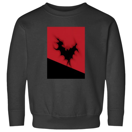 Discover A Jumping Bat  Black Sweatshirts