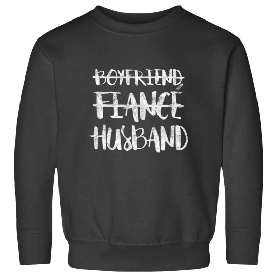 Discover Boyfriend Fiance Husband Married Man Wedding Sweatshirts