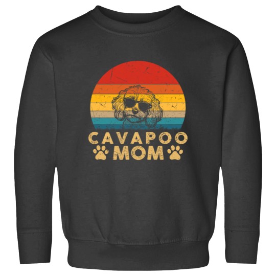 Discover Vintagess Cavapoo Mom Dog Lover Cute Gifts Funny Mothers Day Sweatshirts
