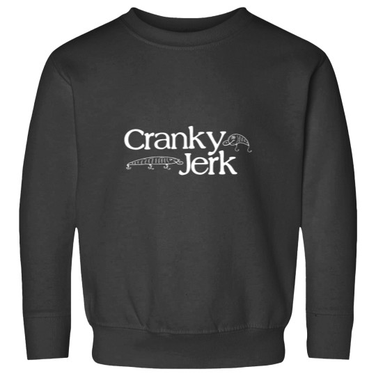 Discover Funny Cranky Vintagess Mens Outdoor Fishing Lure Humor Sweatshirts