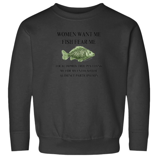 Discover Women Fish And Improv Troupes Sweatshirts