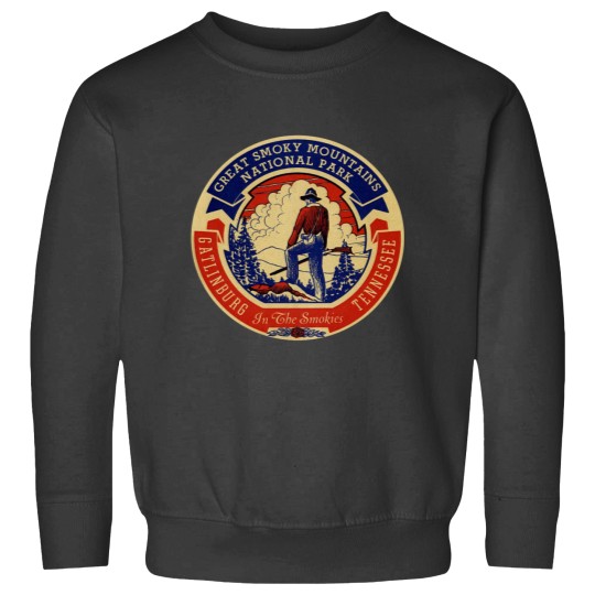 Discover Gatlinburg Great Smoky Mountains National Park Vintagess Travel Decal Sweatshirts
