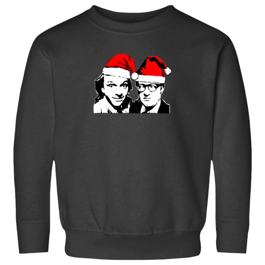 Discover Bottom Christmas Richie And Eddie Funny Sweatshirts