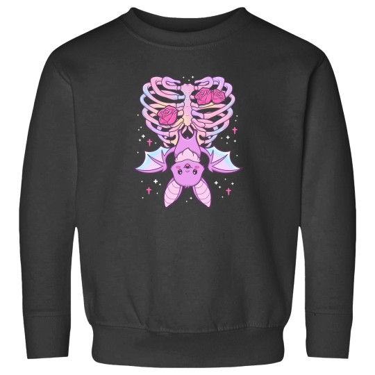 Discover Kawaii Pastel Goth Cute Creepy Bat Sweatshirts