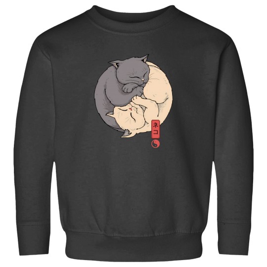 Discover Yin Yang Cats Sweatshirts