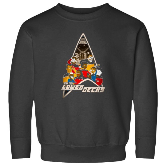 Discover Star Treks Lower Decks Full Crew Sweatshirts