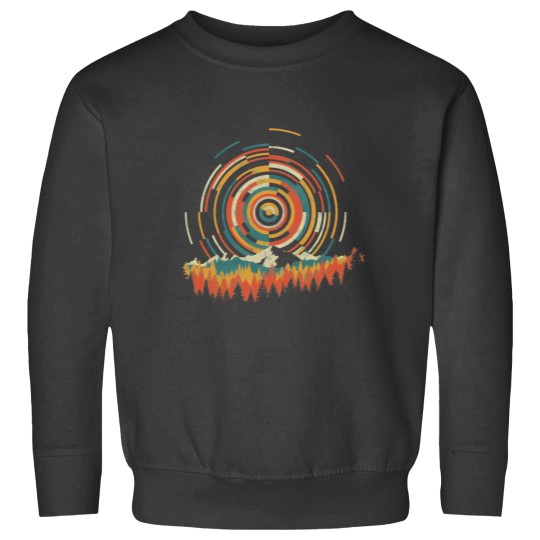 Discover The Geometry of Sunrise Sweatshirts