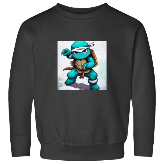 Discover Teenage Mutant Ninja Squirtle Imaginative Cartoon Sweatshirts