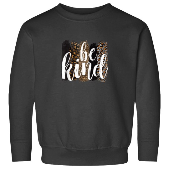 Discover Be Kind Women Inspirational Teacher Animal Print Sweatshirts