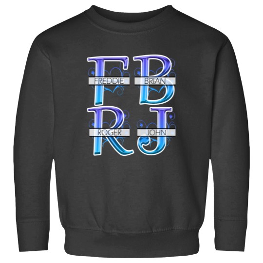 Discover Queen Initials Freddie Brian Roger John Sweatshirts