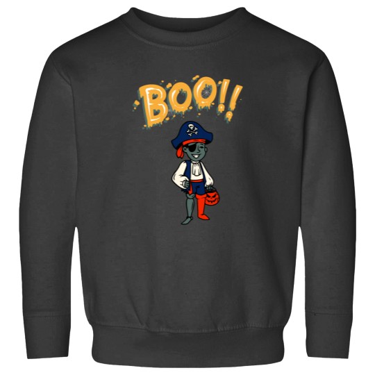 Discover Cute Halloween Spooky Pirate Sweatshirts