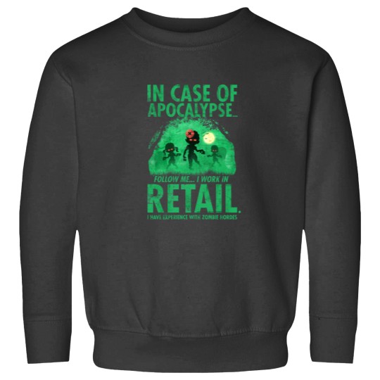 Discover Retail Worker Funny Zombie Halloween Sweatshirts