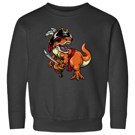 Discover Pirate Dino Dinosaur Pirate Halloween Sweatshirts
