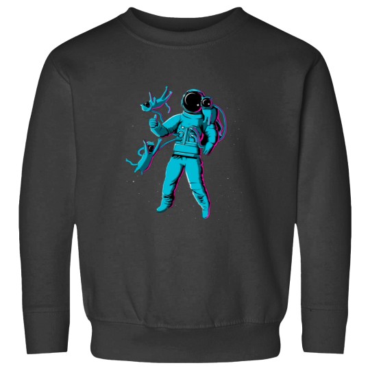 Discover Astronaut and cats Sweatshirts