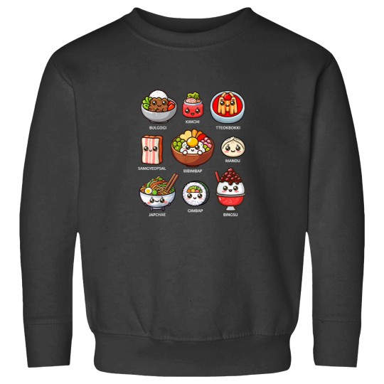 Discover Cute Korean Food Bulgogi Bibimbap Korea Lover Ka Sweatshirts