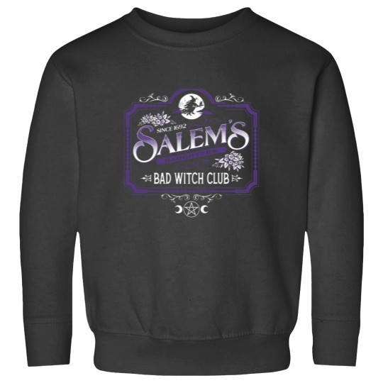 Discover Salem's Daughters - Bad Witch Club - Halloween - Spooky - Goth Sweatshirts