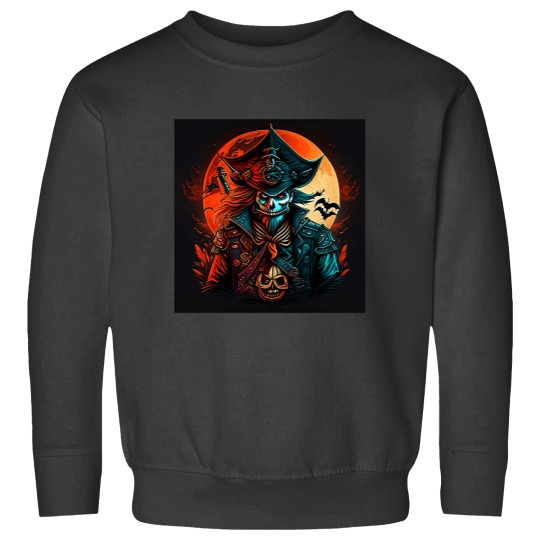 Discover Comic Pirate Adventures Halloween High Seas Sweatshirts