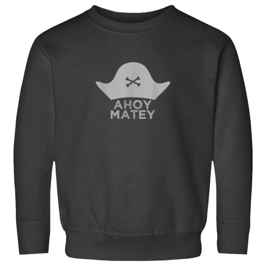 Discover Ahoy Matey Shirt Funny Toddler Boy Kids Sweatshirts