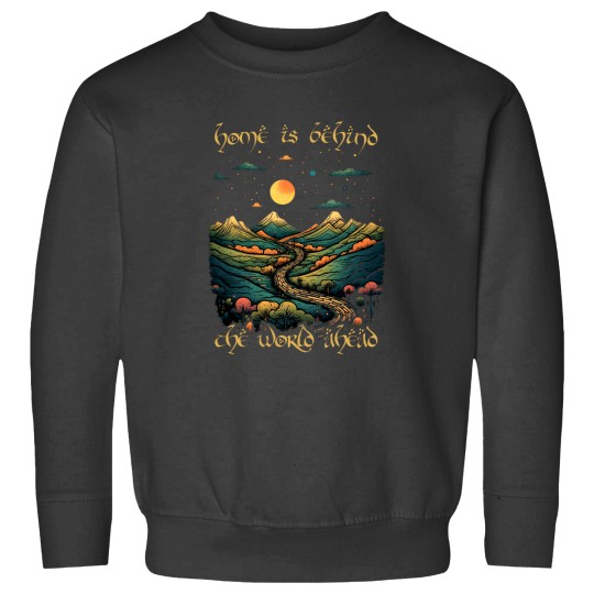 Discover Home is Behind - the World Ahead - Start Night - Fantasy Sweatshirts