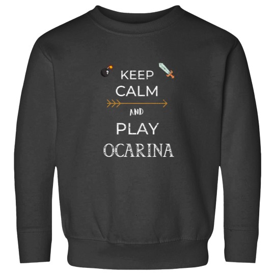 Discover Keep Calm and Play OCARINA Sweatshirts