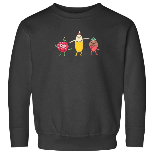 Discover Adventure Time Fruits Pattern X White 3735 Sweatshirts
