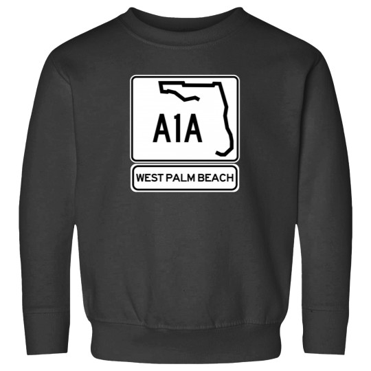 Discover A1A - West Palm Beach Sweatshirts