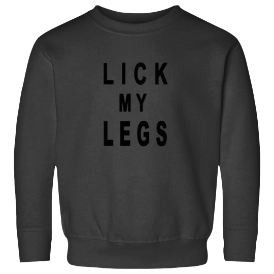 Discover 90_s Grunge LICK MY LEGS Slogan   1 Sweatshirts