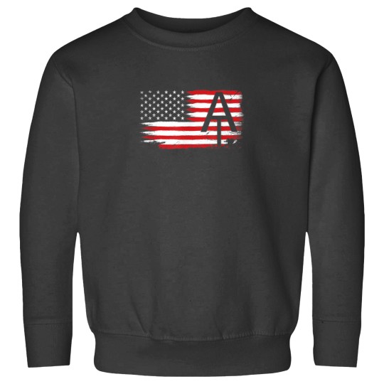 Discover Appalachian Trail Patriotic American Flag Hiking Sweatshirts