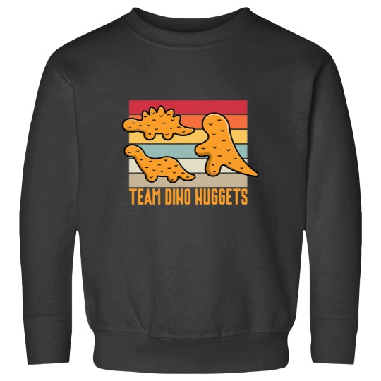 Discover Dinosaur Chicken Nugget Plush Dino Chicken Nugget Lover Sweatshirts