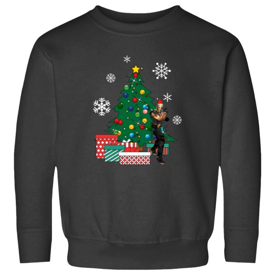 Discover Quan Chi Around The Christmas Tree Mortal Kombat Sweatshirts