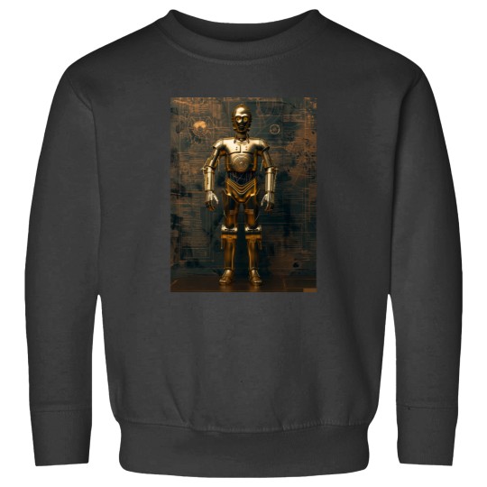 Discover C3P0 Droid Star Warss Fan Art Premium Sweatshirts