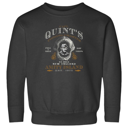 Discover Captain Quint's Jaw Skull (Universall © UCS LLC) Sweatshirts