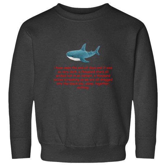 Discover blahajj ikea shark existentialism Classic Sweatshirts