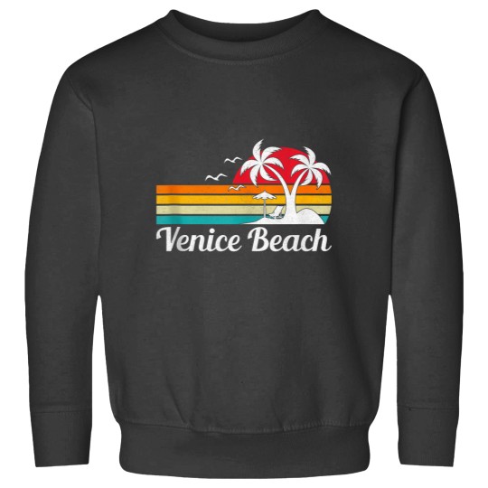 Discover summer vacation palm tree calinia venice beach Sweatshirts