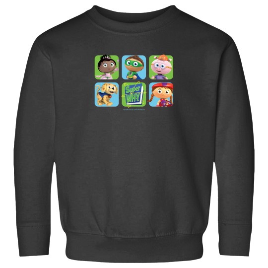 Discover Super Why Super Heroes Sweatshirts