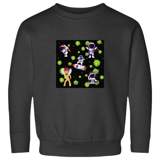 Discover Spaceman Rocket1 On My Back. Active Sweatshirts