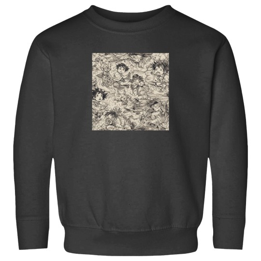 Discover Japanese Manga Cushion Sweatshirts