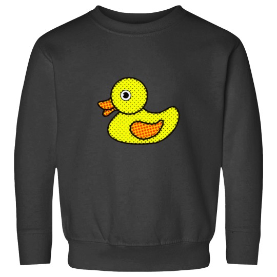 Discover Yellow Spotty Duck Active Sweatshirts