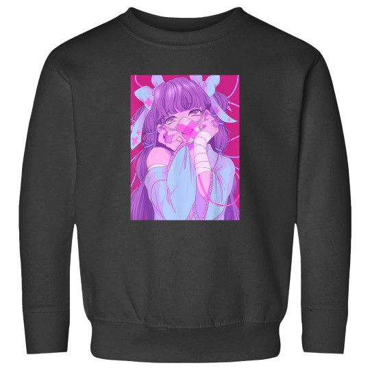 Discover Pastel Goth Yami Kawaii Menhera Waifu Anime Girl Sweatshirts