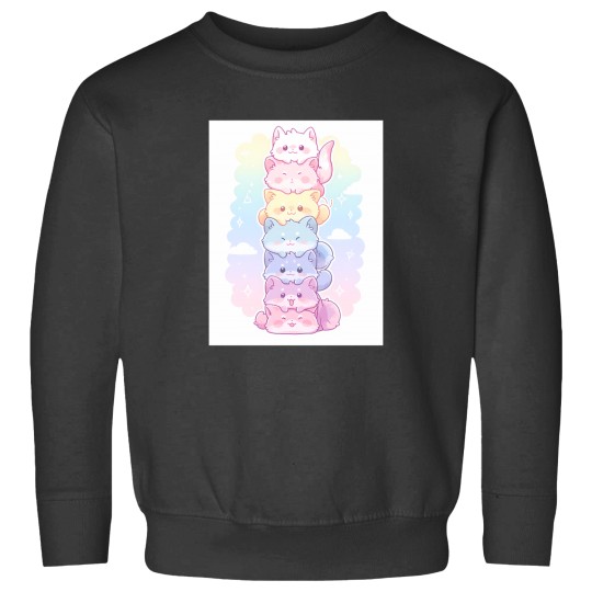Discover Pastel Cutie Cats Sweatshirts